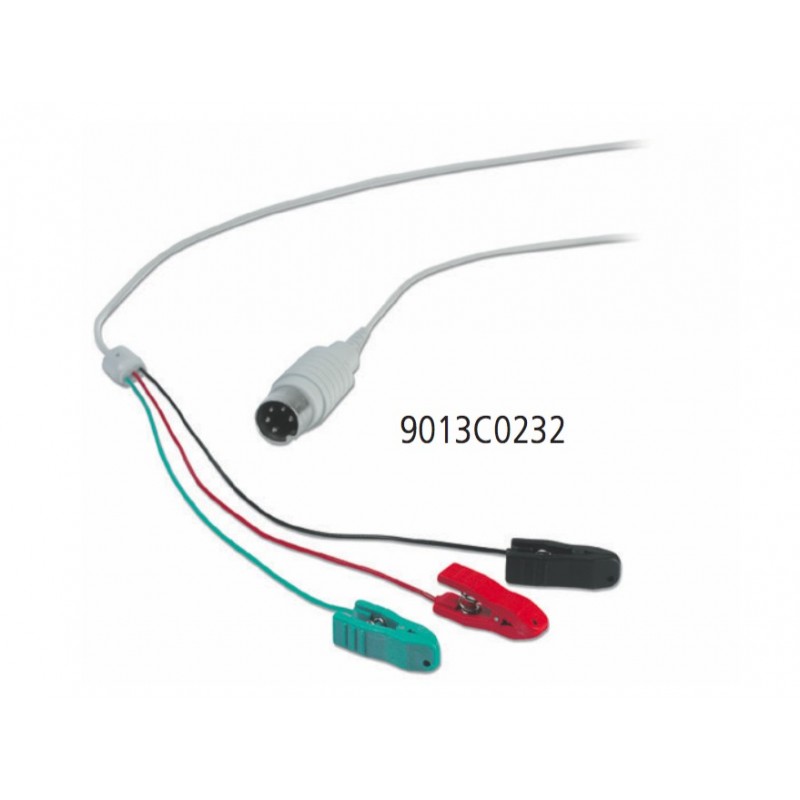 9013C0232. Kabel ekranowany HUSH z klamerkami, 1 szt.